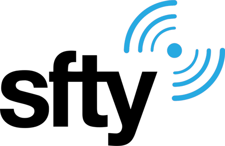 sfty white logo